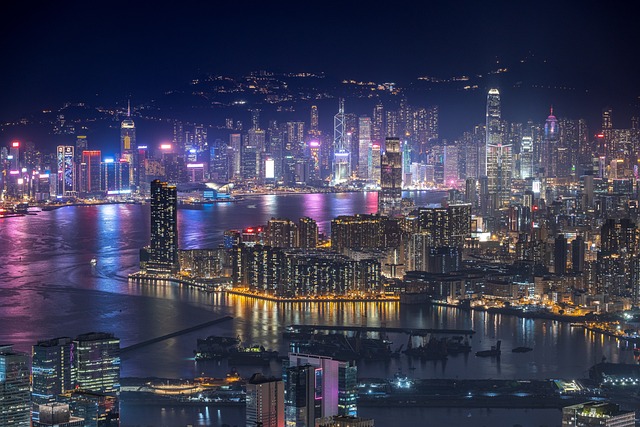 香港の夜景