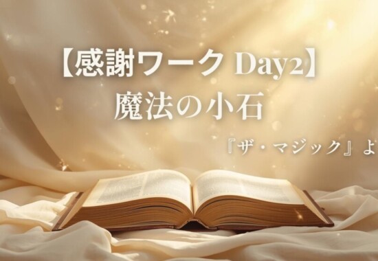 開かれた古書の上に柔らかな金色の光が差し込む